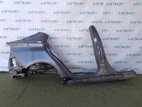 Quarter wing rear right Toyota Prius 50 19-22 under BSM, sawn off with the central pillar, graphite