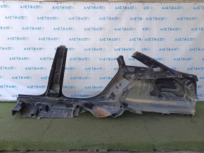 Quarter wing rear right Audi A6 C8 19-25 sawed off with the central pillar, black