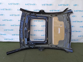 Metal roof for Audi A6 C8 19-21 with panoramic windows, sawn off, with panoramic window mechanism, broken mechanism mounts, butt