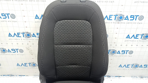 Passenger seat Ford Escape MK4 23-26 without airbag, mechanical, black fabric, white stitching, needs cleaning, no runner on the upholstery