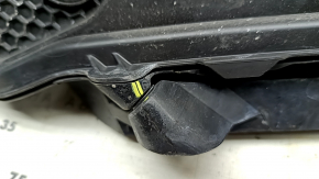 Left front headlight Toyota Venza 21-24 XLE Limited lens, with mount, sand, broken mounts, crack, yellow LED
