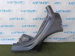 Left rear wing trim for Audi A4 B8 08-16 sedan, sawn off, graphite