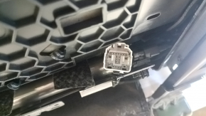Rear row of seats, 2nd row, right, Ford Escape MK4 23-26, without airbag, black fabric, white stitching, needs cleaning, torn, worn, scratches, dent