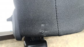 Rear row of seats, 2nd row, right, Ford Escape MK4 23-26, without airbag, black fabric, white stitching, needs cleaning, torn, worn, scratches, dent
