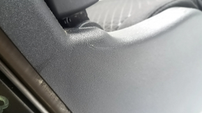 Rear row of seats, 2nd row, right, Ford Escape MK4 23-26, without airbag, black fabric, white stitching, needs cleaning, torn, worn, scratches, dent