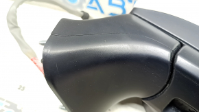 Left side mirror assembly Toyota Venza 21-22 16 pins, BSM, camera, turn signal, heating, backlight, auto-folding, white, scratches