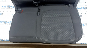 Left rear seat Ford Escape MK4 23-26 without airbag, mechanical, with seat belt, fabric, black with white stitching, for cleaning