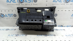 Glove compartment, glove box Mercedes W167 GLE 20-26 brown leather, with lock, scratches