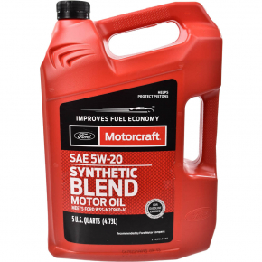 Motor oil Ford Motorcraft Synthetic Blend 5W-20 4.73l semi-synthetic