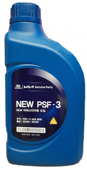 Power steering fluid Hyundai psf-3 80w, 1l