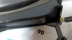 Radiator grill Ford Escape MK4 23-26 structure, with emblem, cracks on the grill