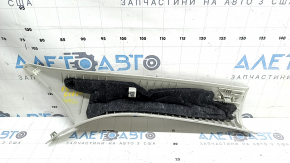 Front pillar trim, left upper, Mercedes W167 GLE 20-26, gray, for dry cleaning