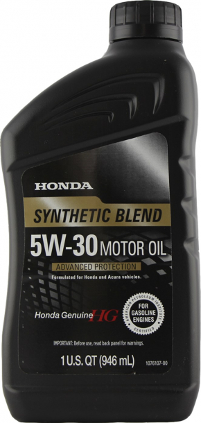 Honda 5w-30 SQ engine oil, 0.946l, semi-synthetic