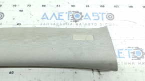 Front pillar trim, right upper, Mercedes W167 GLE 20-26, gray, needs dry cleaning, cracked plug