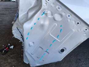 Quarter wing rear right Toyota Venza 21-24 on the body, white, dented