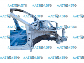 Front right quarter of Toyota Venza 21-24 on the body, white, with an eyepiece