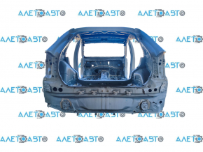 The rear panel of the Toyota Venza 21-24 on the body is dented