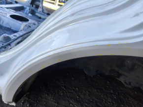 Quarter wing rear left Toyota Venza 21-24 on the body, white, dented