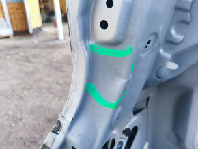 Quarter wing rear left Toyota Venza 21-24 on the body, white, dented