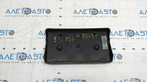 Ford Escape MK4 23-26 front bumper license plate frame with torn holes