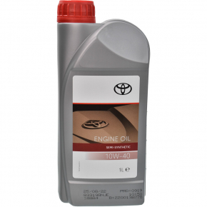Toyota motor oil 10w-40 SN, 1l, semi-synthetic