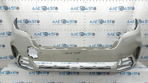 Front bumper bare upper part Subaru Forester 25-26 white, scratches, dent