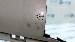 Front bumper bare upper part Subaru Forester 25-26 white, scratches, dent