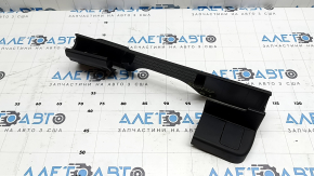 Driver's seat runner cover, left, Ford Escape MK4 20-26, black, with plugs, broken fastener, butt
