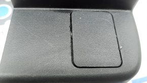 Driver's seat runner cover, left, Ford Escape MK4 20-26, black, with plugs, broken fastener, butt