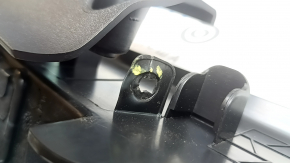 Driver's seat runner cover, left, Ford Escape MK4 20-26, black, with plugs, broken fastener, butt