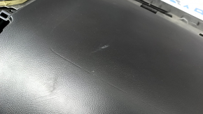 Front dashboard with AIRBAG Ford Edge 19-24 black start-stop, worn