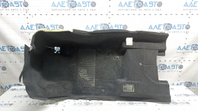 Front left floor covering for Mercedes W167 GLE 20-23, dark grey, dry cleanable