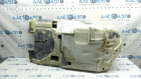 Front left floor covering for Mercedes W167 GLE 20-23, dark grey, dry cleanable