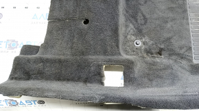 Front left floor covering for Mercedes W167 GLE 20-23, dark grey, dry cleanable