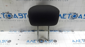 Headrest 2 row central Ford Escape MK4 23-26 black fabric, white stitching
