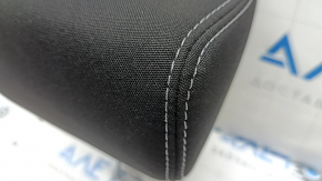 Headrest 2 row central Ford Escape MK4 23-26 black fabric, white stitching