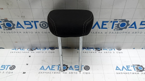 Headrest 2 row central Ford Escape MK4 23-26 black fabric, white stitching