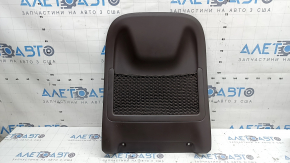 Rear driver's seat cover for Mercedes W167 GLE 20-23, brown, leather tears