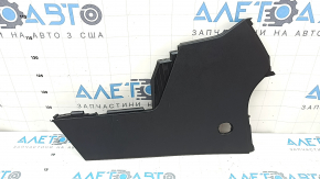 Side rear left center console trim Subaru Forester 25-26 black, scratches