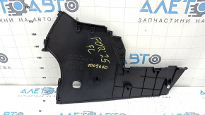 Side rear left center console trim Subaru Forester 25-26 black, scratches