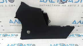 Subaru Forester 25-26 black center console trim, rear right side, scratches