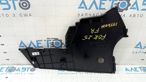 Subaru Forester 25-26 black center console trim, rear right side, scratches