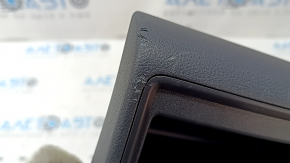 Subaru Forester 25-26 rear center console trim, black, with pocket, scratches