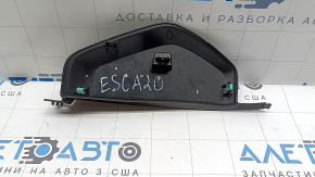 Front panel trim, side, left, Ford Escape MK4 20-26, black, broken fasteners