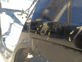 Quarter wing rear left Jeep Grand Cherokee WL 22-26 on the body, black, pokes