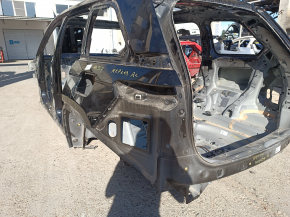 Quarter wing rear left Jeep Grand Cherokee WL 22-26 on the body, black, pokes