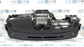 Front dashboard panel with AIRBAG Subaru Forester 25-26 black, with cover for 2 light sensors, scratches on the cover