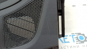 Front dashboard panel with AIRBAG Subaru Forester 25-26 black, with cover for 2 light sensors, scratches on the cover
