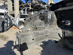 Front right quarter of Ford Edge 19-24 on the body, graphite, dented, tears, broken bolts
