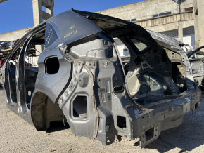 Quarter wing rear left Ford Edge 19-24 on the body, graphite, torn side member